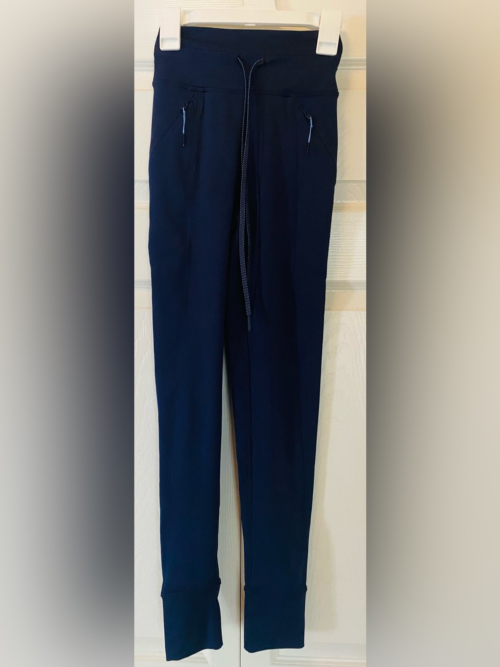 aerie Navy Drawstring Legging Pants